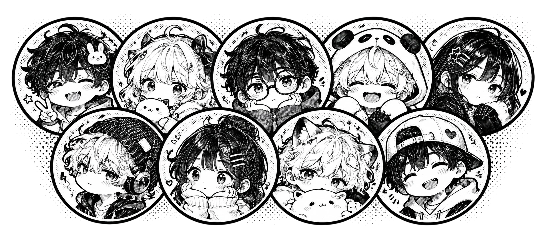 R3ACTR Ambassador characters